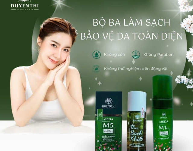 Có nên dùng tẩy trang, sữa rửa mặt, và kem chống nắng của Duyên Thị tại Dung Nguyễn Spa Dĩ An Bình Dương