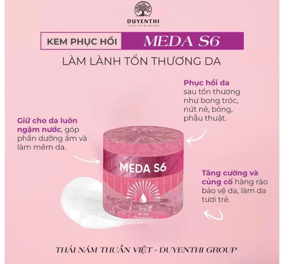 Meda s6 -Kem phục hồi-Làm lành tổn thương da