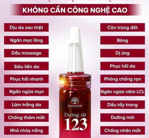 Dưỡng da 123- Bí quyết phục hồi da chuyên sâu