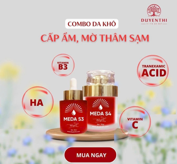 com bo dành cho da khô -cấp ẩm, mờ thâm sạm