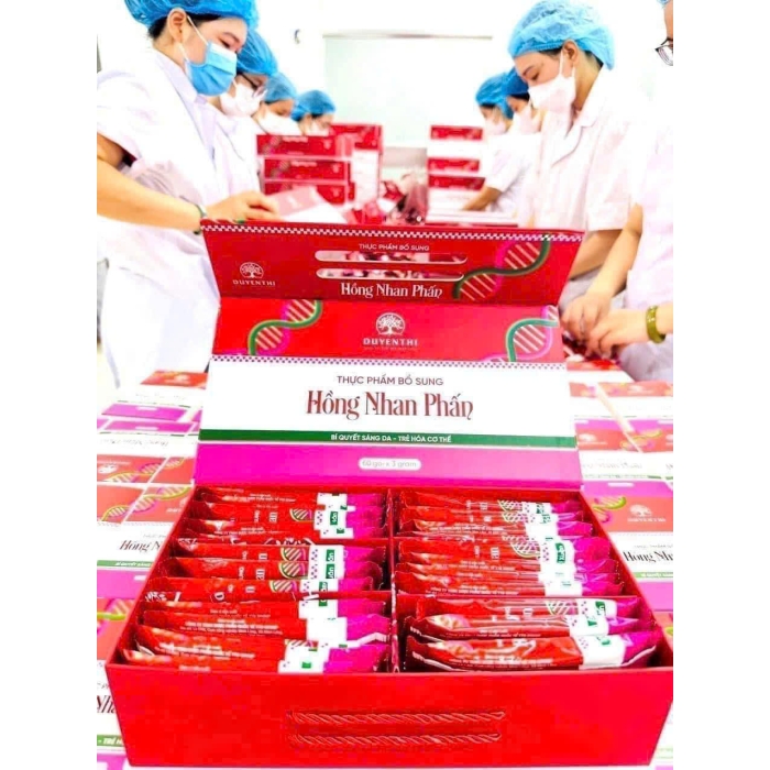 Hồng nhan phấn; bí quyết sáng da-trẻ hóa cơ thể