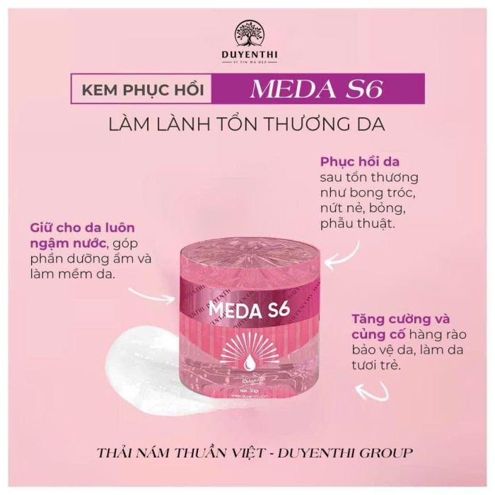 Meda s6 -Kem phục hồi-Làm lành tổn thương da
